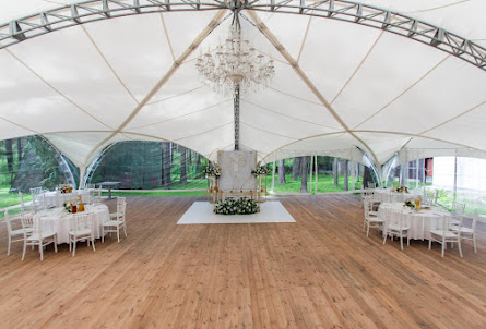 Арочный шатер в Банкетный зал «Серебро»