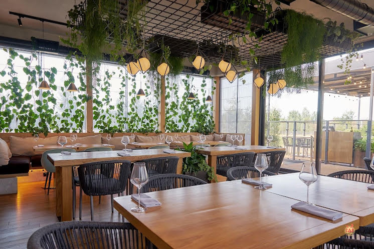 Зал "Оранжерея" в «Оазис Гурме» фотография №1