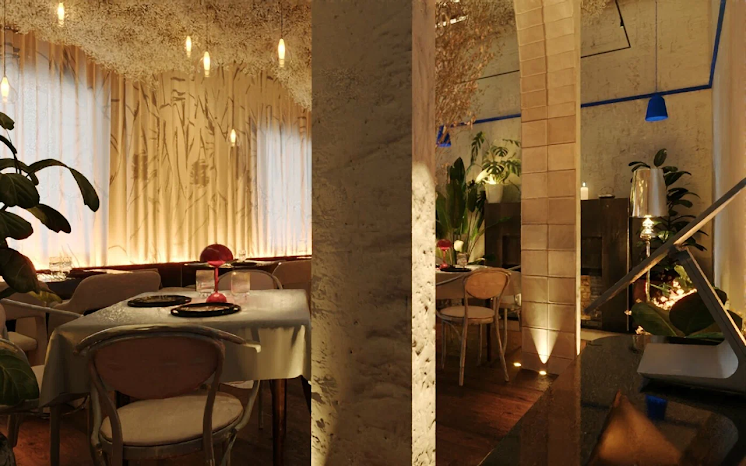 Зал "Каминный" в «Lalaki на Московском проспекте» фотография №2