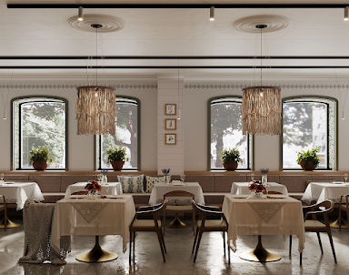  ресторан Сады цветут