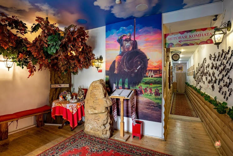 Зал ресторана  в «Илья Муромец на Ленинградском проспекте» фотография №11