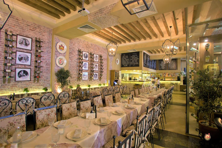 Основной зал в «Villa Pasta на Большой Дмитровке» фотография №8