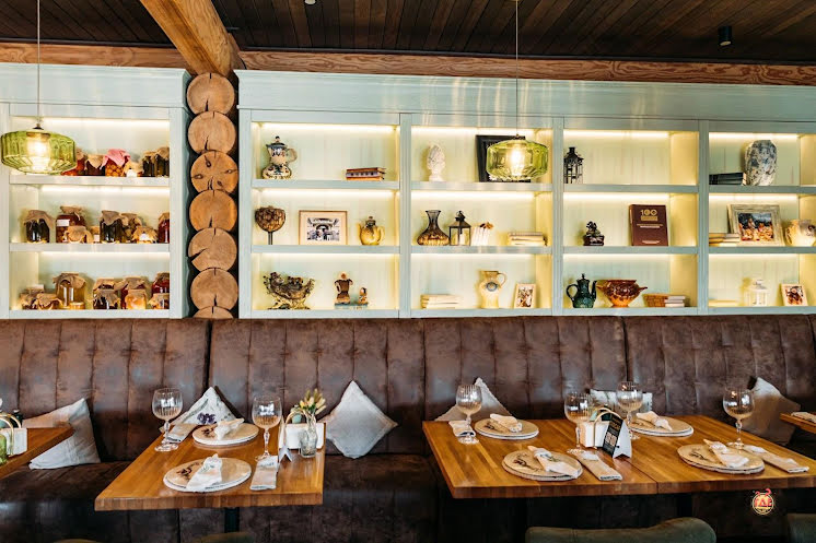 Каминный зал в «Дача» фотография №11