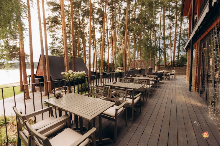 Ресторан с терассой в «Берег» фотография №7