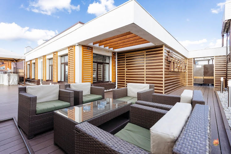 Ресторан на крыше "The Terrace" в «Courtyard by Marriott Kazan Kremlin» фотография №6