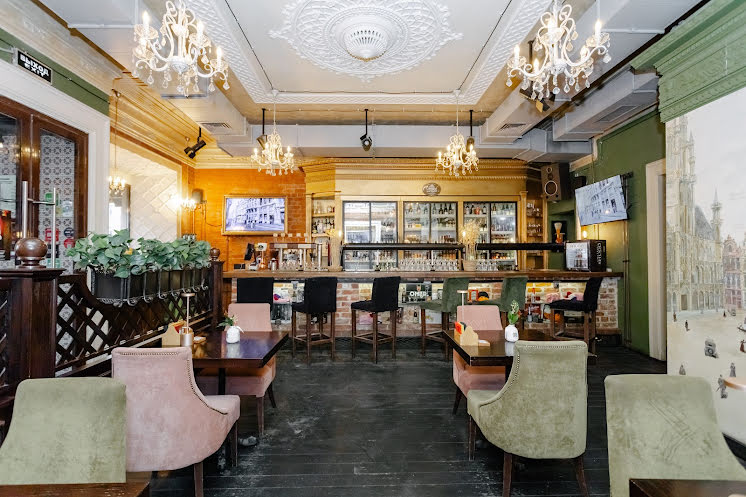 Зал "Брюссель" в «Leuven Belgian Brasserie» фотография №2