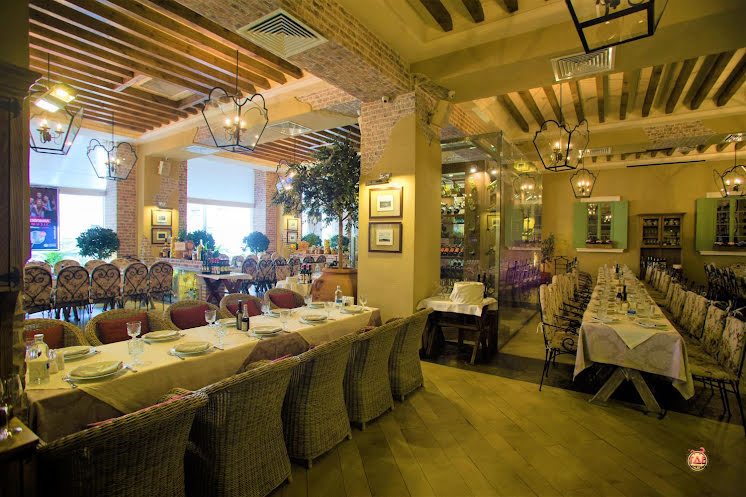 Основной зал в «Villa Pasta на Большой Дмитровке» фотография №9
