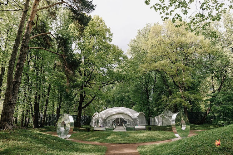 Шатёр на Воздушном театре в «Усадьба Кусково» фотография №11