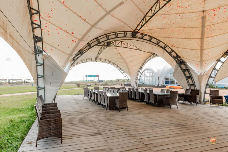 Летний шатер в «Белый парус» фотография №5