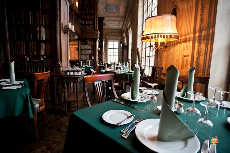 Зал «Библиотека» в «Кафе «ПушкинЪ»» фотография №8