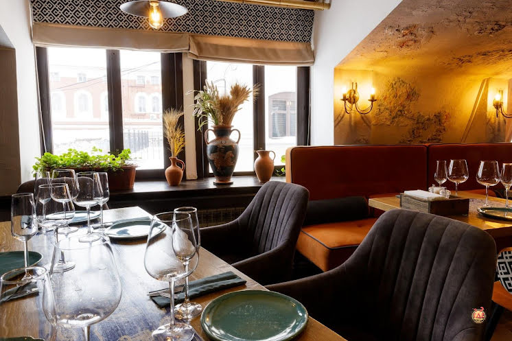 Караоке-зал в «Хинкали Хаус» фотография №12