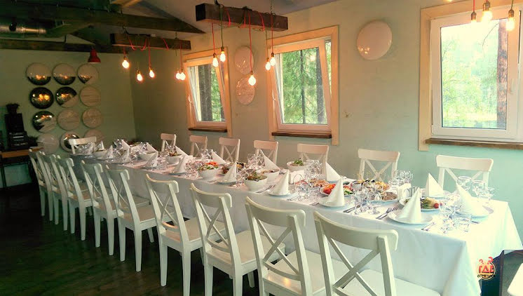 Зал "FLANK Grill&BBQ с террасой" в «GREENVALD Парк Скандинавия» фотография №4