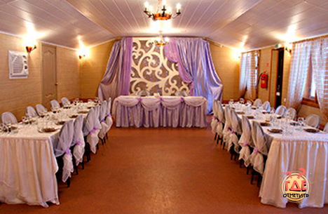 Банкетный зал в «Лесная Крепость» фотография №2