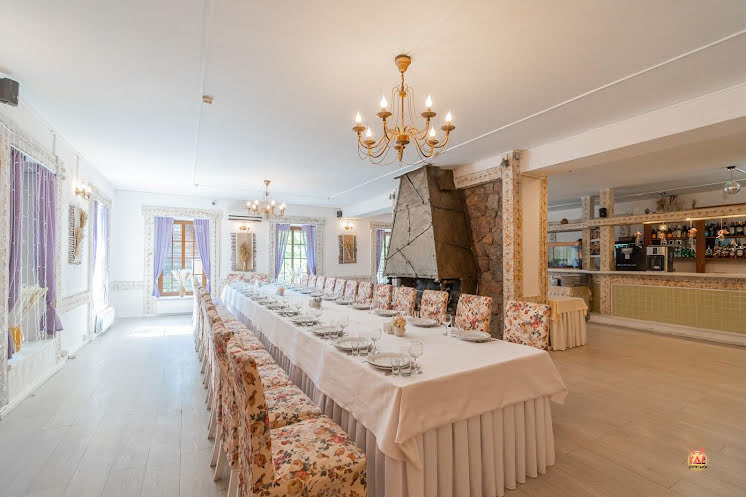 Каминный зал ресторана "Черемша" в «Старая Мельница» фотография №5