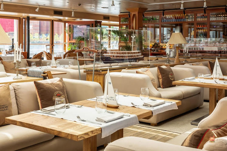 Основной зал «Чайка»  в «Yacht Event» фотография №7