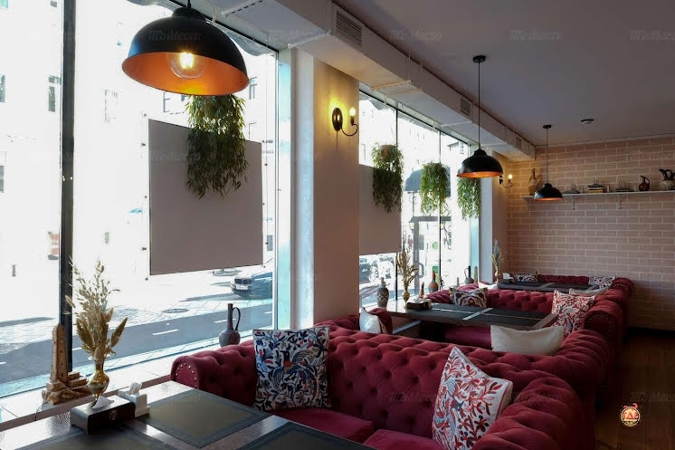 Зал с витражными окнами  в «Сунжа» фотография №12