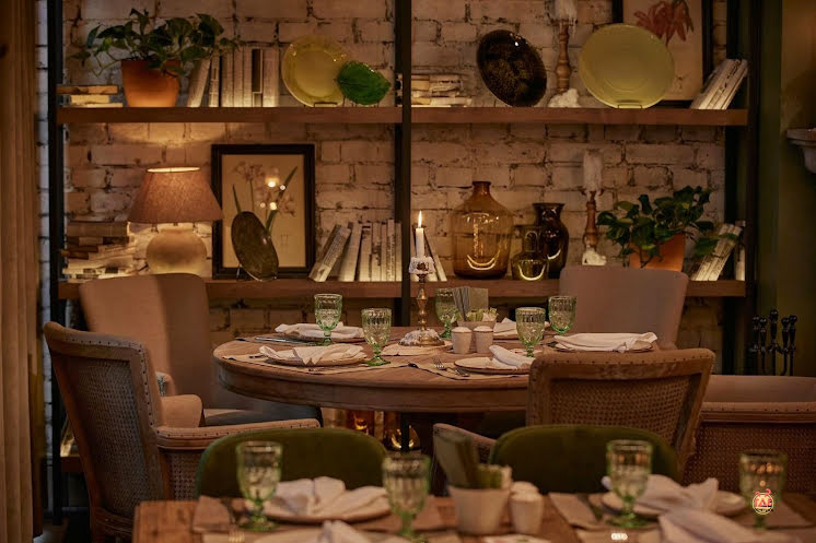 Основной зал в «Qartuli» фотография №10