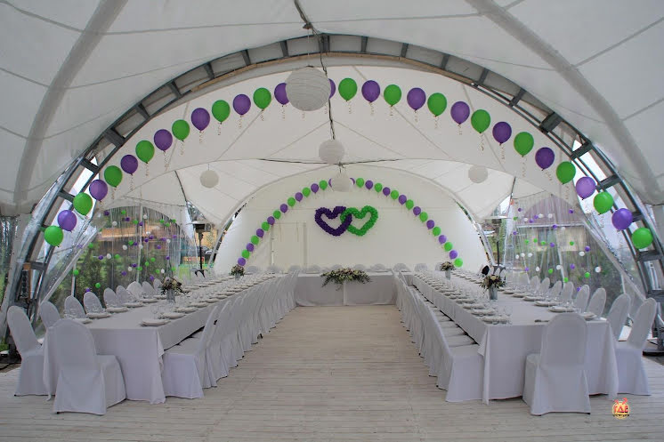 Большой шатёр в «Рыболовная усадьба - Парк-отель Остров» фотография №6