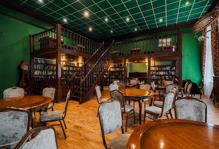 Зал «Библиотека» в "Голубая гостиная" 