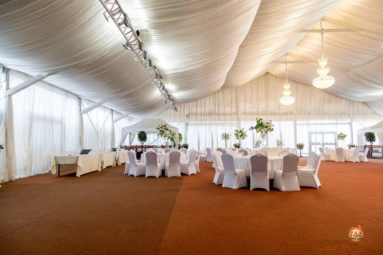 Банкетный шатер "Кристалл" в «Лебяжье» фотография №4