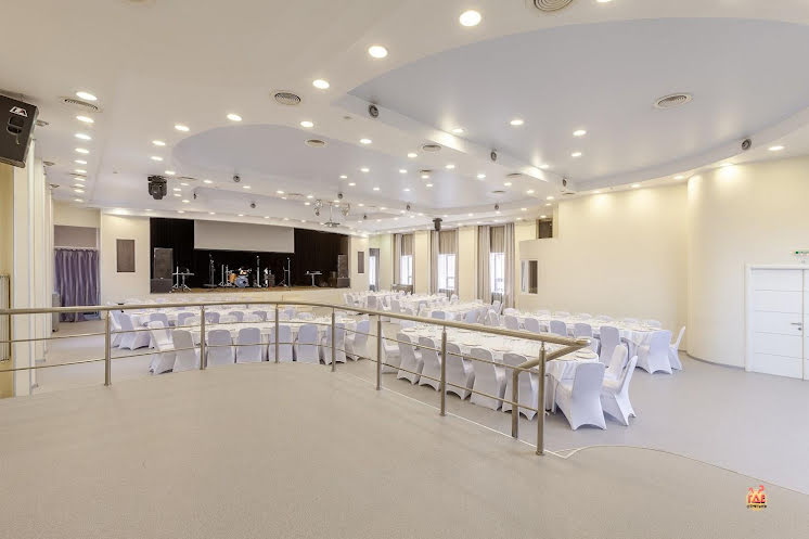 Большой банкетный зал в «Гостиница Самара» фотография №3