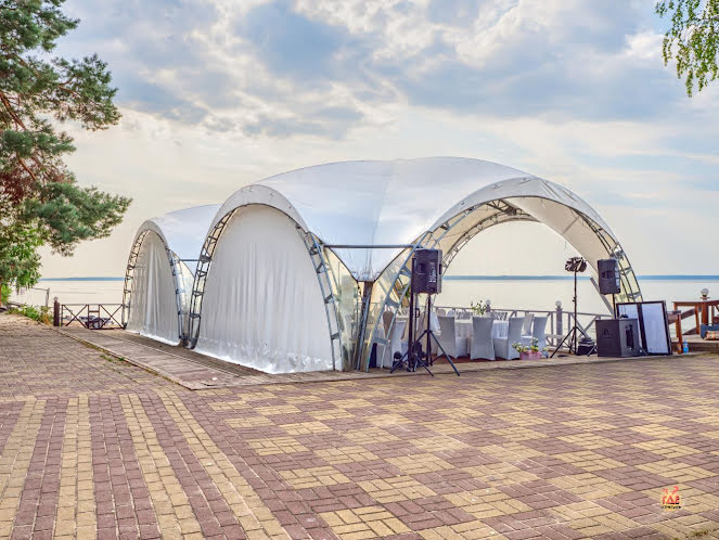 Шатер на воде в «Акватория» фотография №15