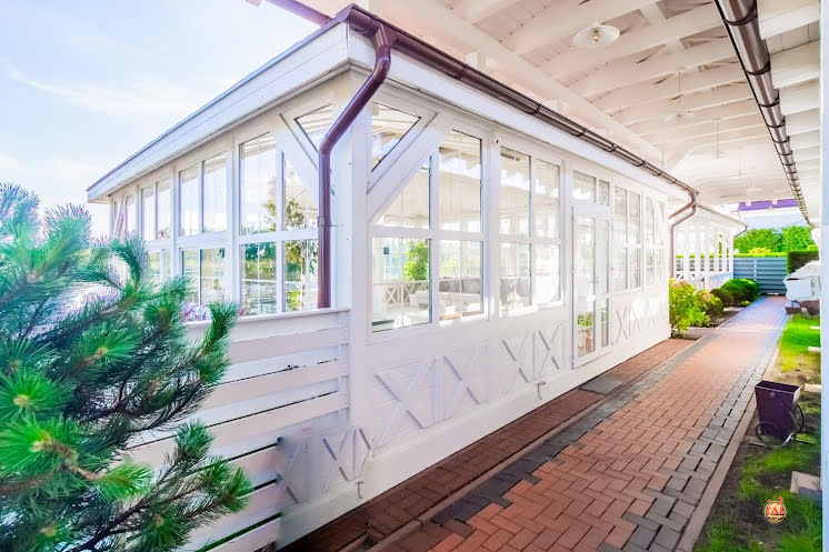 Стеклянная беседка в «Риверсайд» фотография №4