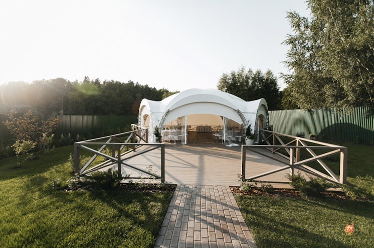 Шатер в «Шале Березка Новогорск» фотография №8