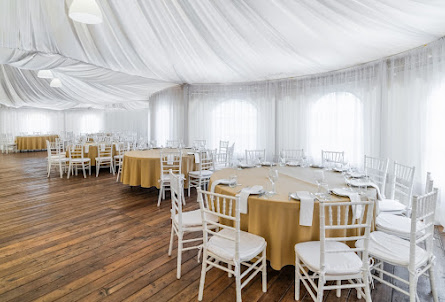 Летний шатер в Гостевой дом с верандой