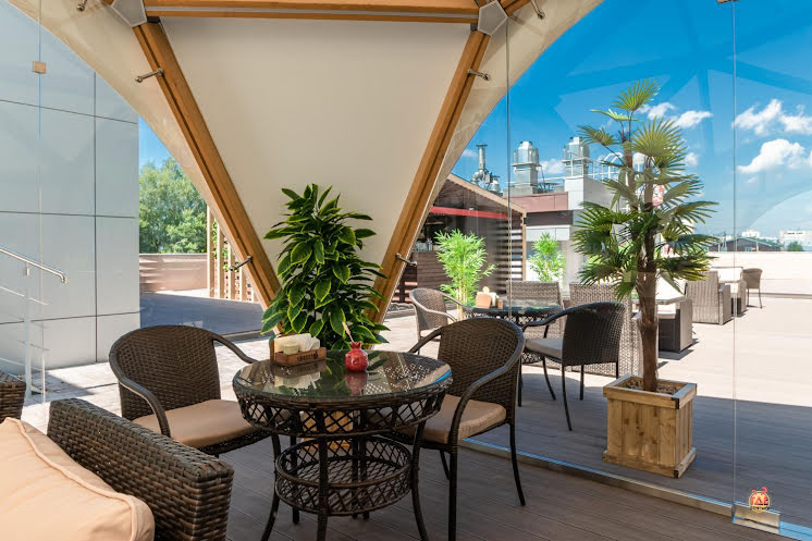 Летний шатер на крыше в «GRANAT» фотография №10