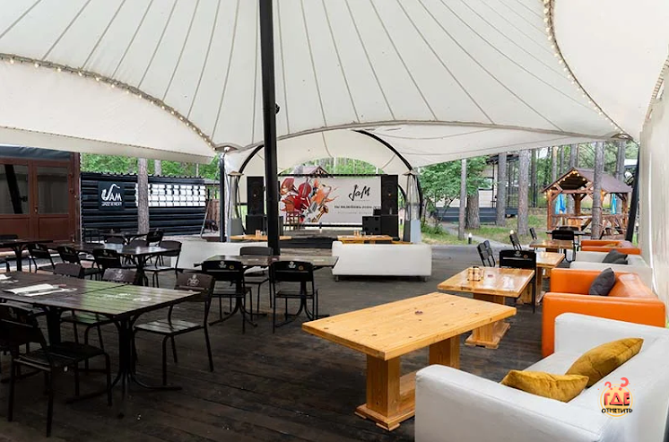 Шатёр в «Jazz and Meat» фотография №9