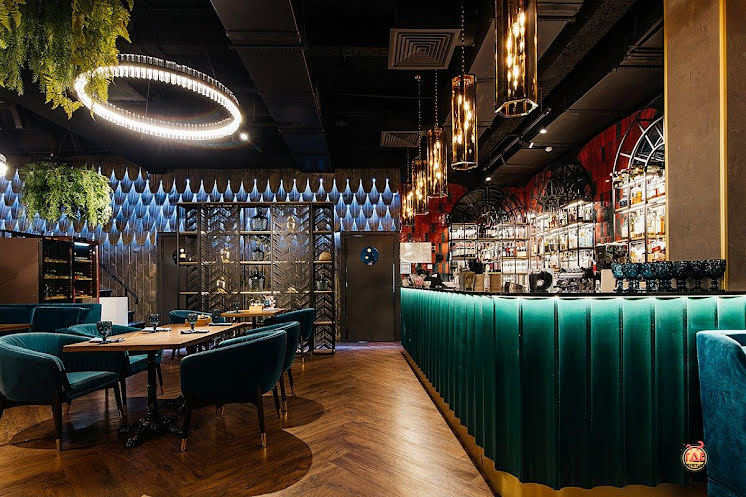 Большой зал в «Чайхана Инжир на Бутырской» фотография №3