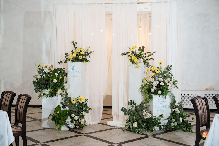 Белый зал в «Седьмое небо» фотография №2