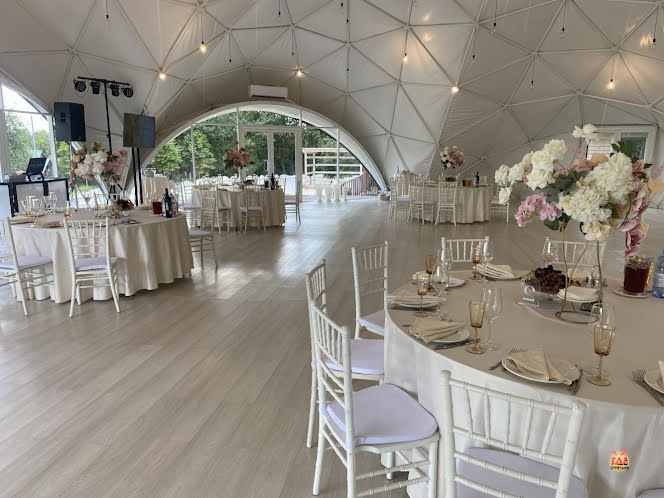 Шатер в яблоневом саду в «Коломенское» фотография №17