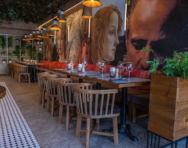  ресторан Перчини на огне