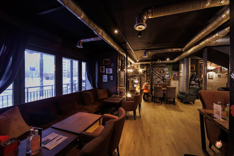 Зал на первом этаже в «Бар HookahPlace Flat в Видном» фотография №6