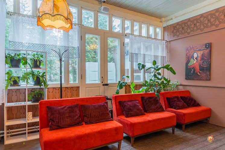 Зал "Зимняя веранда" в «Askaneli» фотография №2