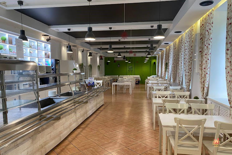 Основной зал в «Кафе-столовая Газпрома» фотография №12