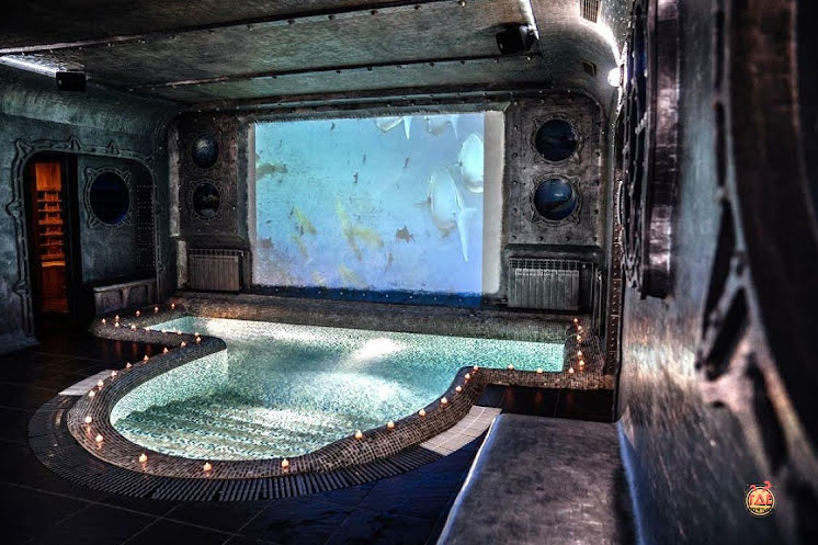 Зал с бассейном в «Замок в долине» фотография №3