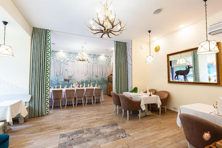 Зал «Охотничий» в «Таёжный» фотография №1