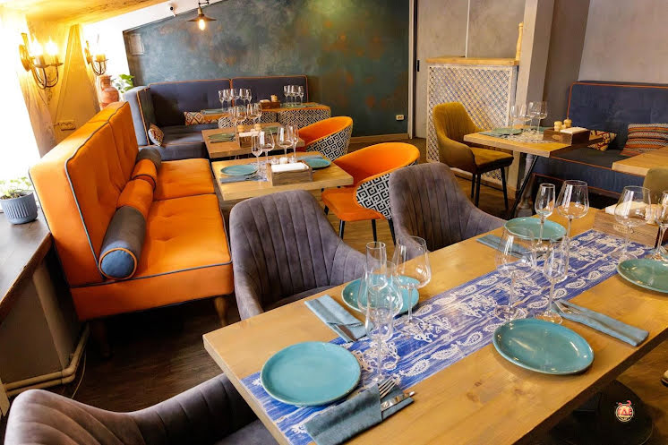 Караоке-зал в «Хинкали Хаус» фотография №3