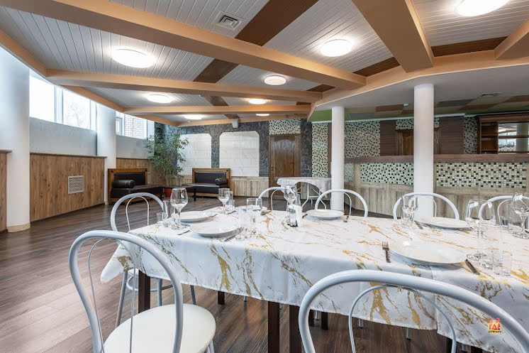 Зал с камином в «Сапфир» фотография №4