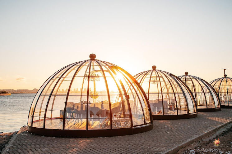 Купольные  беседки в «MOREMI» фотография № 1
