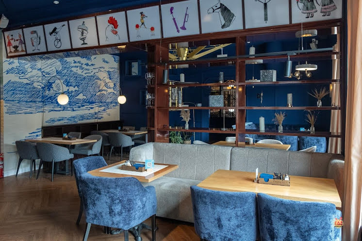 Каминный зал  в «Бык и Море» фотография №8