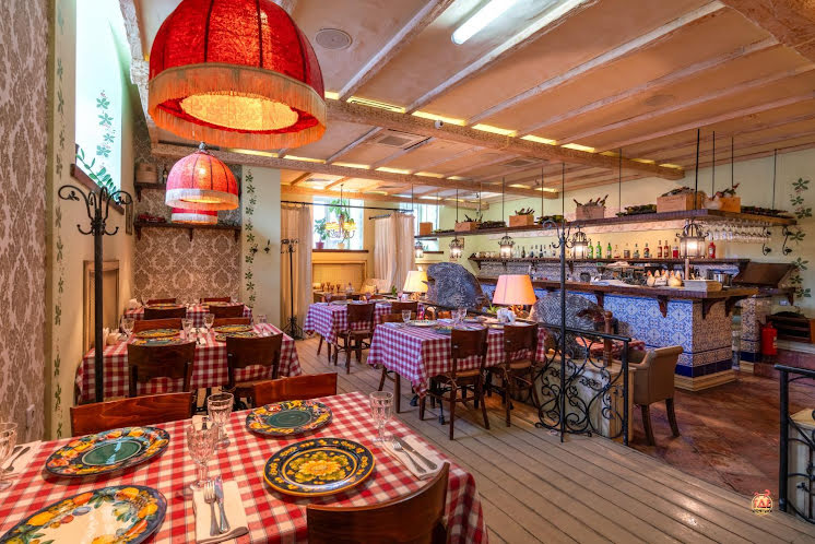 Тосканский зал в «Бенвенуто на Сретенском бульваре» фотография №7