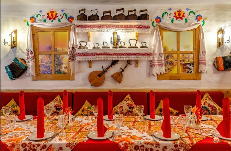 Зал ресторана  в «Илья Муромец на Ленинградском проспекте» фотография №7