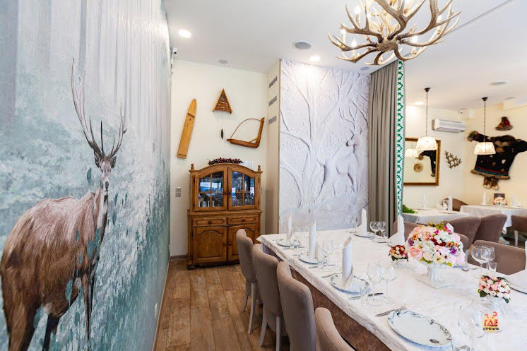 Зал «Охотничий» в «Таёжный» фотография №14