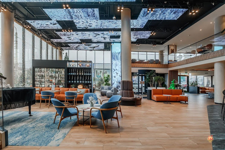 Зал "Горизонт" в «Radisson Hotel Gorizont Rostov-on-Don» фотография №11