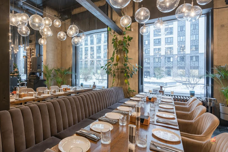 Зал ресторана  в «Gastronome Bistro» фотография №6