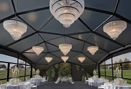 Шатер «Под небом» в Семейное кафе «Русская сказка»